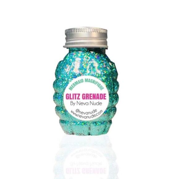🦋B2G1🦋NEVA NUDE Cosmetic Glitter Glitz Grenade In Aloe Gel | MERMAID MAGNIFIQUE - Picture 2 of 6